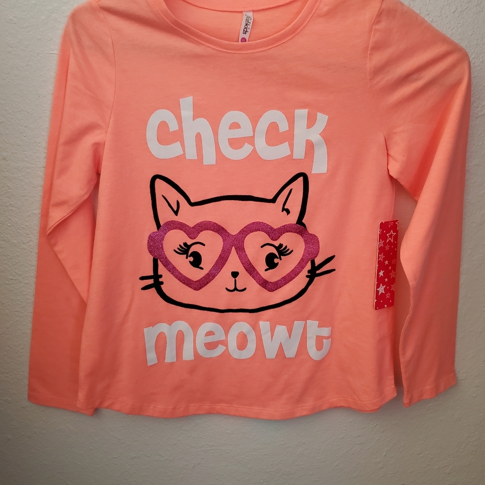 Check Meowt long sleeve t-shirt